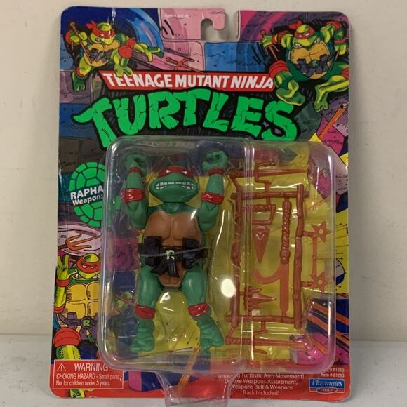 Teenage Mutant Ninja Turtles CLASSIC Basic Raphael Figure - Picture 1 of 3